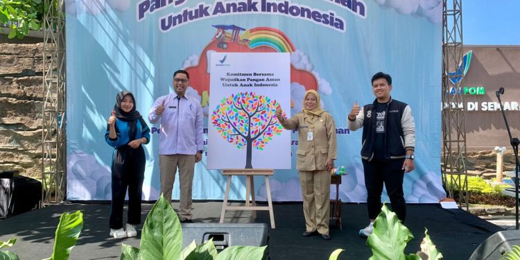Wujudkan Indonesia Emas, BBPOM Gandeng Pemprov Jateng Berikan Wujudkan Pangan Aman untuk Anak
