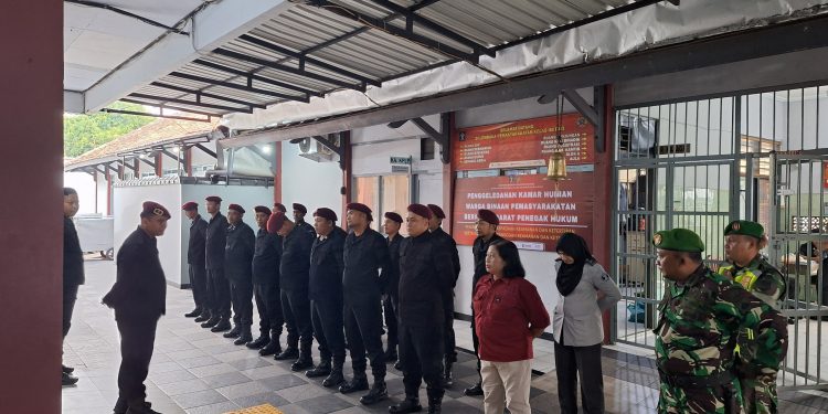 Lapas Pati Gelar Sidak Kamar Hunian Bersama Aparat Penegak Hukum
