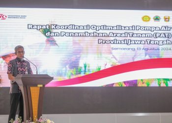 Maksimalkan Produktivitas Hasil Panen Padi,Kementan Alokasikan 4.348 Unit Pompa Air di Jawa tengah