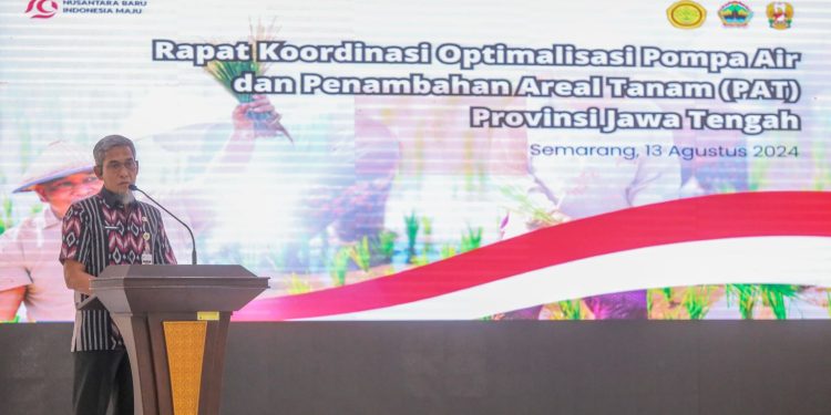 Maksimalkan Produktivitas Hasil Panen Padi,Kementan Alokasikan 4.348 Unit Pompa Air di Jawa tengah
