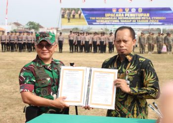Dandim 0718/Pati Menutup TMMD Sengkuyung I