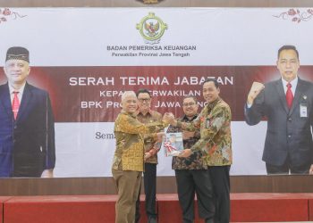 Sertijab Kepala BPK Jateng, Pj Gubernur : Tingkatan Sinergi dan Kolaborasi