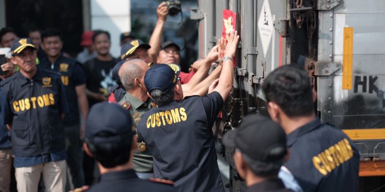 Bea Cukai Musnahkan Besar- Besaran BMN Hasil Rampasan dan eks Kepabeanan