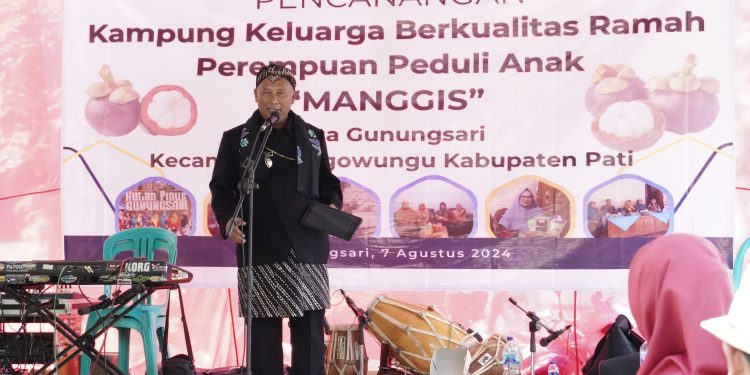 Desa Gunungsari Tlogowungu, Dicanangkan Sebagai Kampung KB “Manggis” Ramah Perempuan Peduli Anak