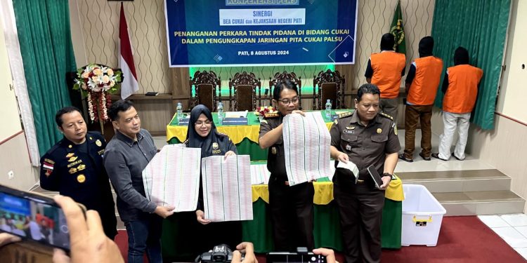 Bea Cukai Kudus Ungkap Peredaran 749 Pita Cukai Rokok Palsu