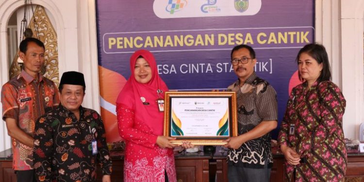 Desa Kelet Kabupaten Jepara Resmi Jadi Desa Cinta Statistik
