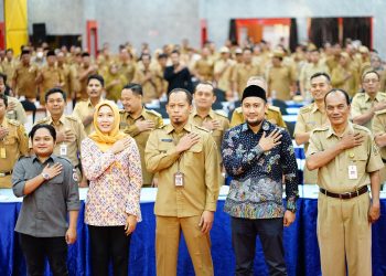 Foto:Setda Pati Jumani saat sosialisasi Netralitas dalam Pilkada 2024