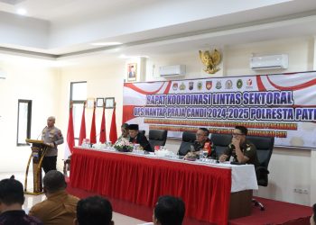 Polresta Pati Gelar Rakor Linsek Operasi Mantap Praja