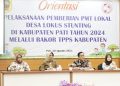 Monica Sujarwanto Hadiri Orientasi Pelaksanaan Pemberian PMT Lokal Desa Lokus Stunting