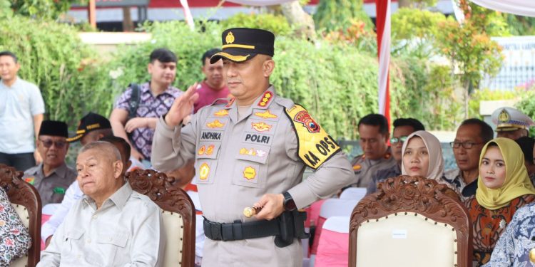 Siap Amankan Pilkada, Polresta Pati Laksanakan Apel Gelar Pasukan Operasi Mantap Praja Tahun 2024
