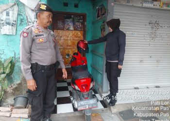 Diduga Percobaan Curanmor, Pria Asal Bekasi Diamankan Polsek Pati Kota