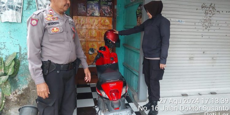 Diduga Percobaan Curanmor, Pria Asal Bekasi Diamankan Polsek Pati Kota