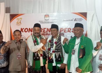Paslon Budiyono – Novi Eko Yulianto Rekomendasi Partai PPP dan PAN Sah Mendaftar di KPU