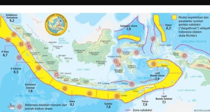 BPBD : Tetap tenang dan Waspada Hadapi Potensi Gempa Megathrust