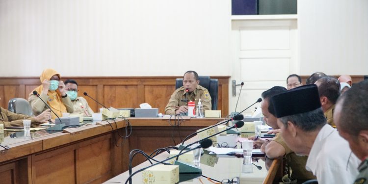 Pemkab Gelar Rapat Progress Pelaksanaan Penanganan Kemiskinan