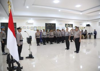 3 Personel Polresta Pati Naik Pangkat Pengabdian