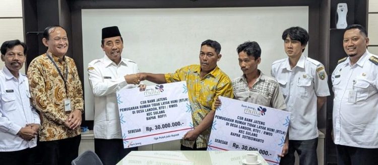 Korban Tanah Gerak  Dapat Bantuan Perbaikan Senilai 30 Juta