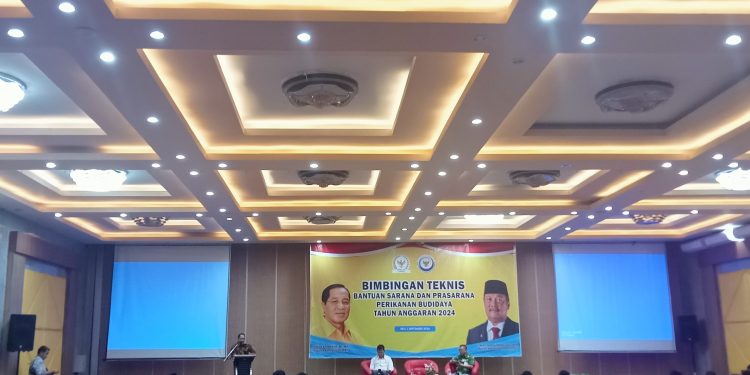 Firman Soebagyo Membuka Bimbingan Tehnis Bantuan Sarana Dan Prasarana Perikanan Budidaya