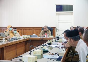 Pemkab Gelar Rapat Progress Pelaksanaan Penanganan Kemiskinan