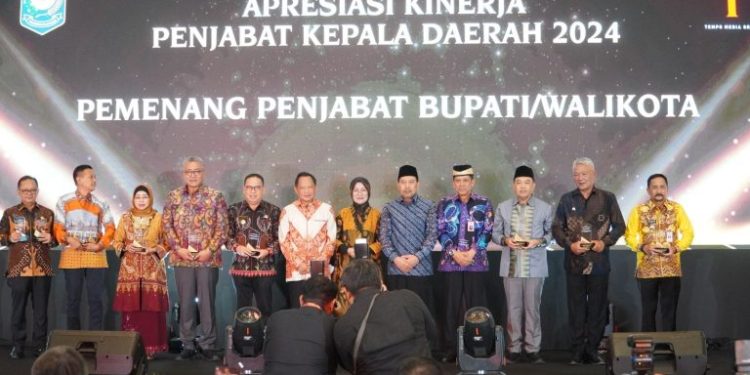 Pj Bupati Jepara Raih Apresiasi Kinerja Penjabat Kepala Daerah 2024