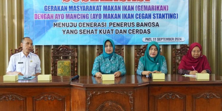 Sosialisasi Gemarikan, Pj Ketua TP PKK : Ayo Makan Ikan Cegah Stunting