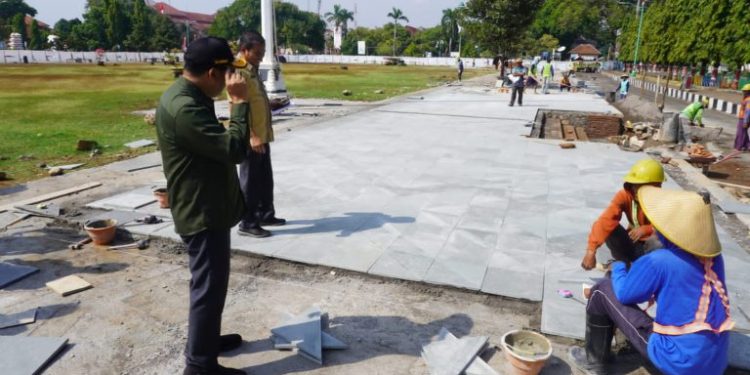 Revitalisasi Alun-alun Jepara Anggaran 4 Miliar, Ditargetkan Desember 2024 Selesai