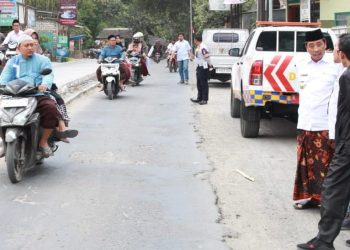 Bupati Tinjau Proyek Pembangunan Jalan dan Jembatan di 4 Ruas Jalan
