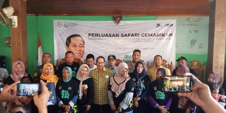 Safari Gemarikan Turunkan  Stunting, Firman Soebagyo Sasar Desa Manggar Kec Sluke Rembang