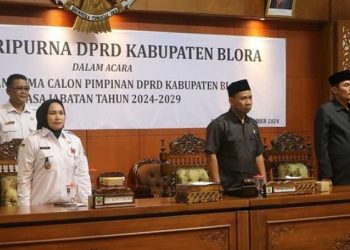 DPRD Kabupaten Blora Umumkan Calon Pimpinan Masa Jabatan 2024-2029