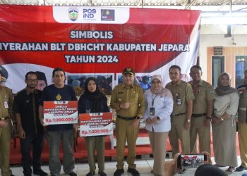 Salurkan Bantuan DBHCHT kepada 3.170 Penerima,Ini Pesan Pj Bupati Jepara
