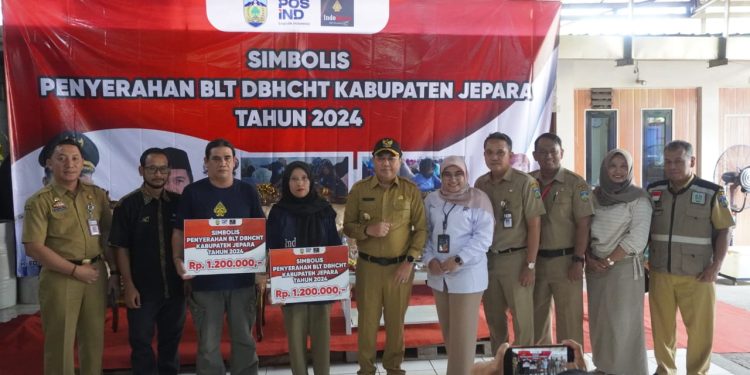 Salurkan Bantuan DBHCHT kepada 3.170 Penerima,Ini Pesan Pj Bupati Jepara