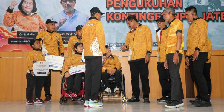 Targetkan 110 Medali Emas, Pj Gubernur : Saatnya Juara Umum Peparnas
