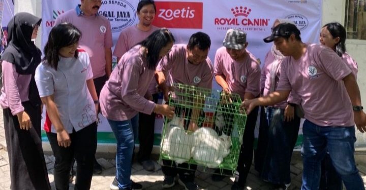 PDHI Jateng V Bersama DP4 Berikan Layanan Vaksinasi Rabies Gratis di Blora